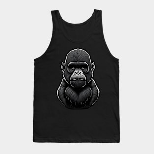 Cute Gorilla Tank Top